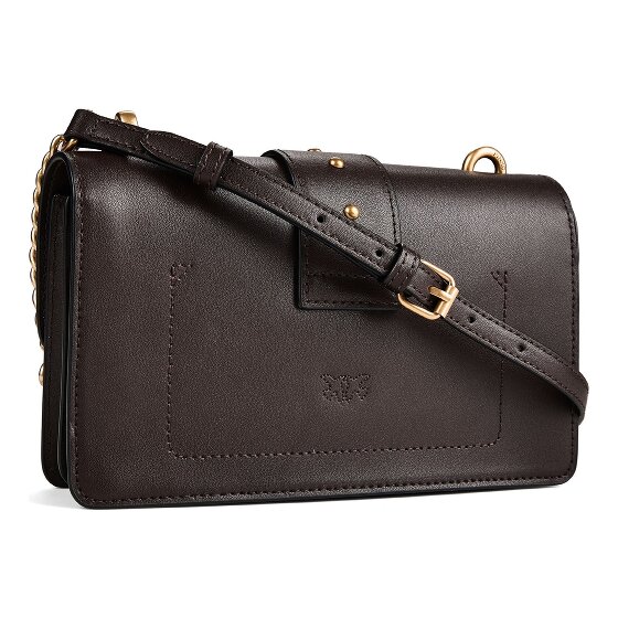 PINKO Love One Borsa a tracolla Vera Pelle 21 cm