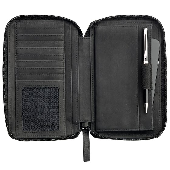 Leonhard Heyden Borsa mobile Aia in pelle 11 cm