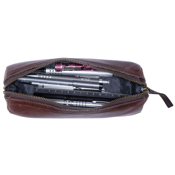 Leonhard Heyden Astuccio per matite Cambridge in pelle 20,5 cm
