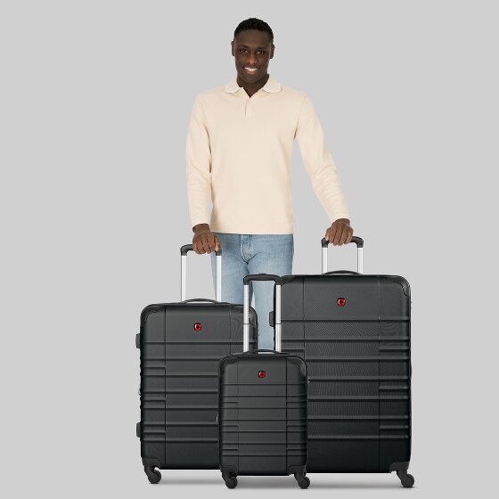 Wenger Amplar Evo 4 ruote Set di valigie 3 pezzi con piega di espansione