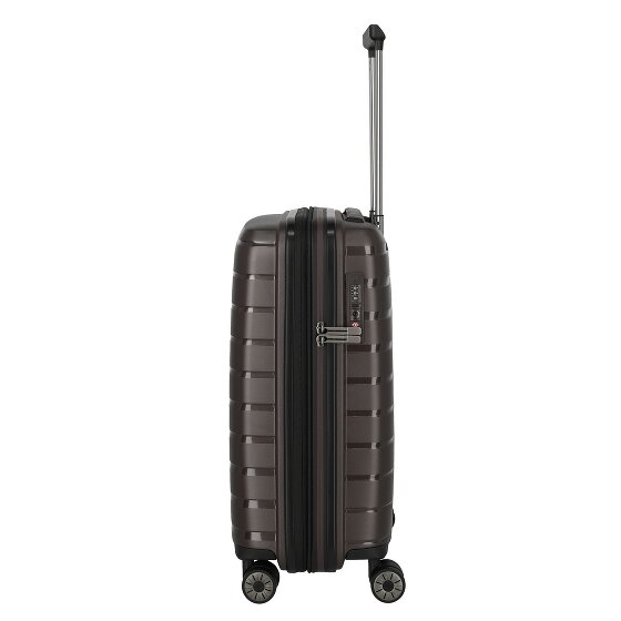 Travelite Air Base 4 ruote Carrello della cabina 55 cm con piega di espansione