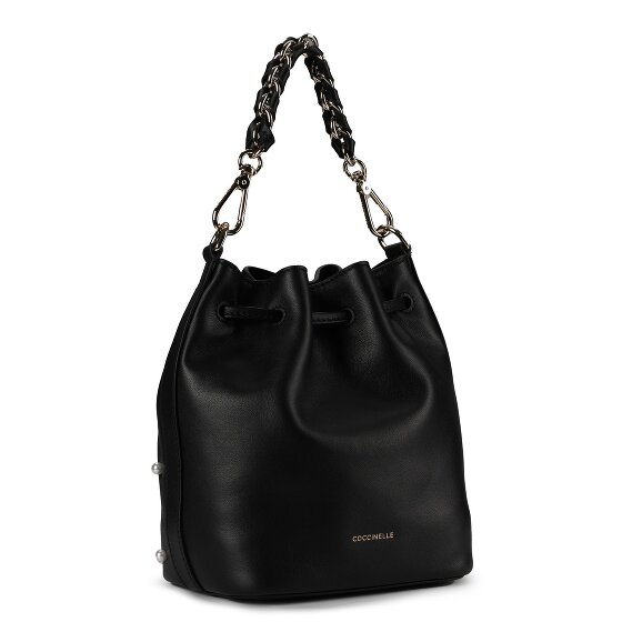 Coccinelle Beat Mini Borsa Borsa a tracolla Vera Pelle 17 cm