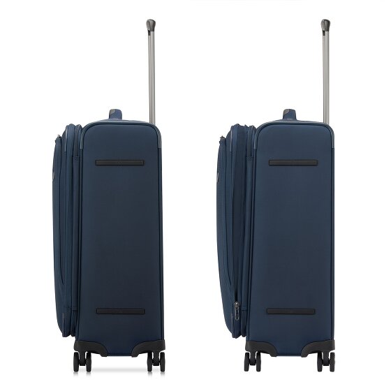 Roncato City 3.0 4 ruote Set di valigie 3 pezzi con piega di espansione