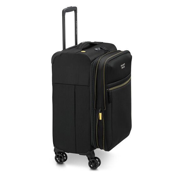 Delsey Paris Brochant 3 4 ruote Carrello della cabina 55 cm con piega di espansione Delsey Paris Brochant 3 4 ruote Carrello della cabina 55 cm con piega di espansione