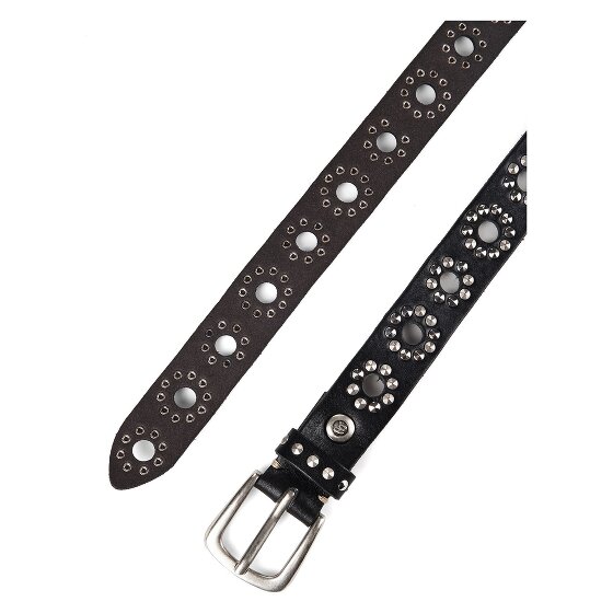 b.belt Cintura con borchie Vera Pelle