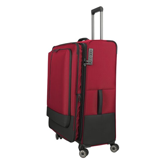 Travelite Crosslite 4 ruote Carrello XL 81 cm con piega di espansione