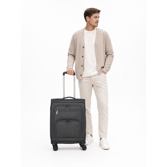 Travelite Cubis 4 ruote Trolley cabina S 55 cm espandibile