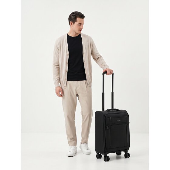 d&n Travel Line 9804 4 ruote Trolley cabina S 55 cm