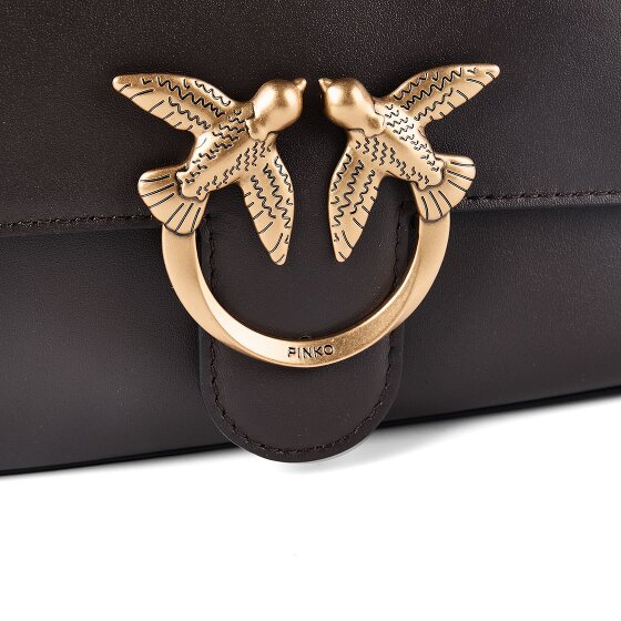PINKO Love One Borsa a tracolla Vera Pelle 21 cm