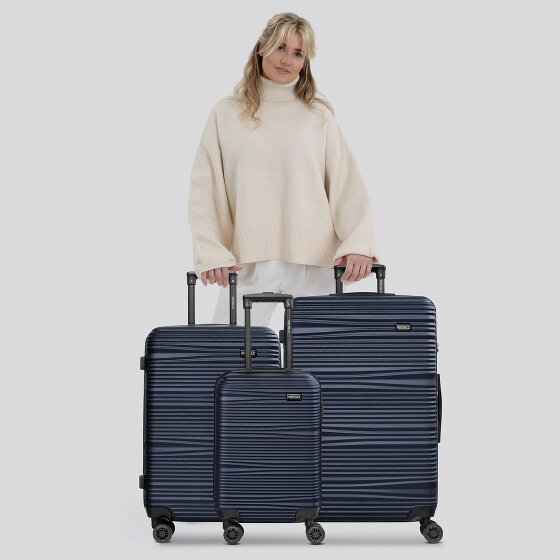 Redolz Essentials 16 3-SET 4 ruote Set di valigie 3 pezzi