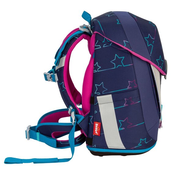 Scout Sunny II Set di zaini leggeri per la scuola 4 pezzi.