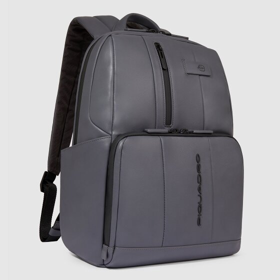 Piquadro Urban Zaino da giorno Protezione RFID Vera Pelle 40 cm Vano porta PC