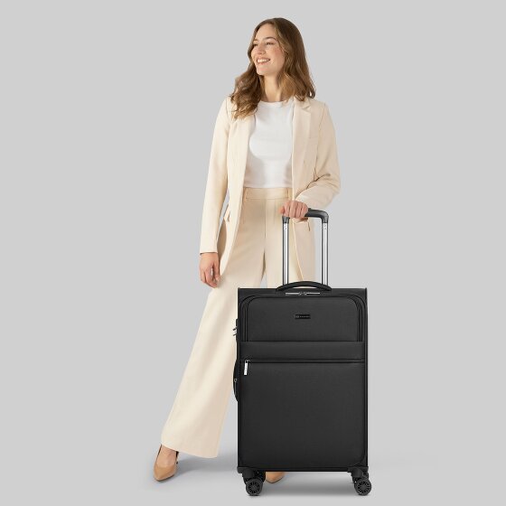 bugatti Valencia Soft 4 ruote Carrello M 65 cm con piega di espansione