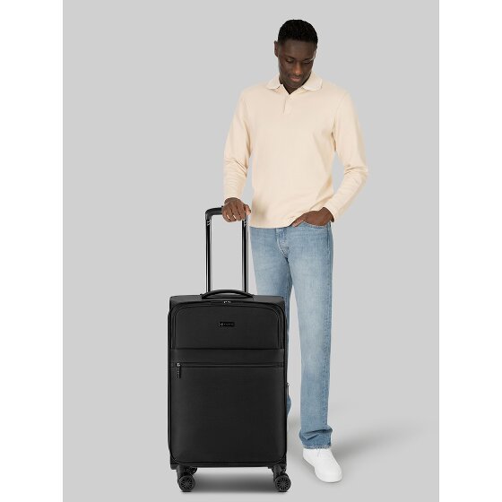 bugatti Valencia Soft 4 ruote Carrello M 65 cm con piega di espansione