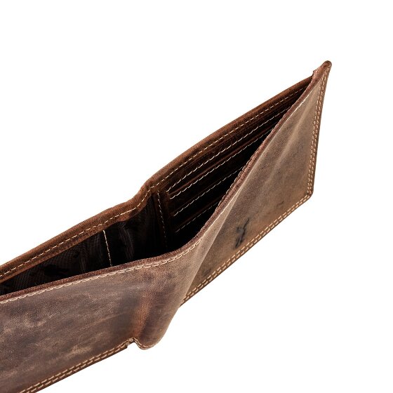 Jack Kinsky Baltimore 109 Portafoglio Protezione RFID Pelle 12 cm