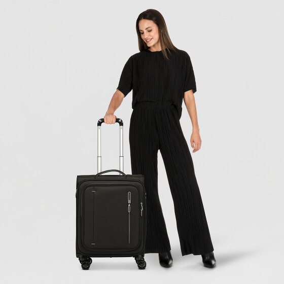 American Tourister Cloudrider 4 ruote Carrello della cabina S 55 cm con piega di espansione