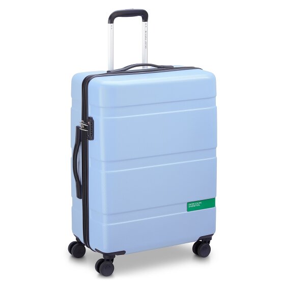 Delsey Paris x Set di valigie a 4 ruote United Colors of Benetton Now Hardside 3 pezzi con piega elastica