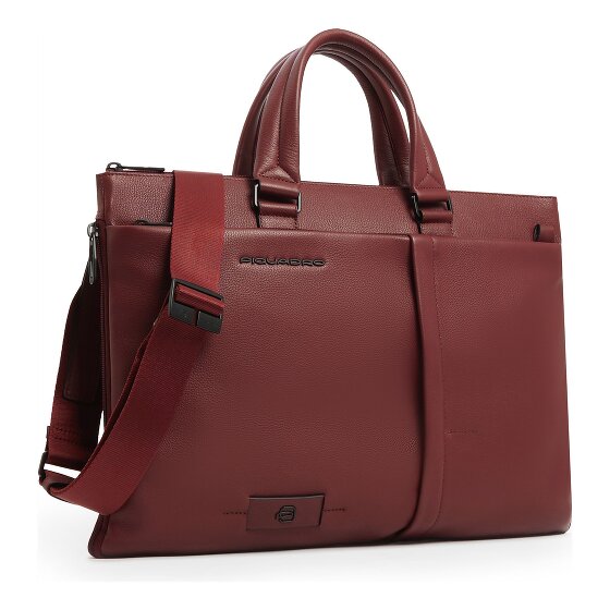 Piquadro Russel Valigetta Protezione RFID Pelle 42 cm Scomparto per laptop