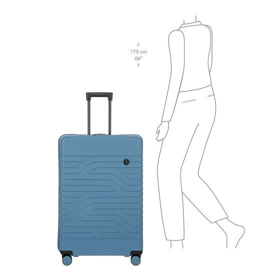 Bric's BY Ulisse Carrello a 4 ruote 79 cm