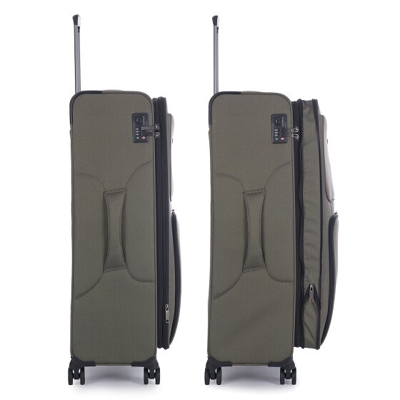 Stratic Trolley Bendigo Light Plus a 4 ruote 84 cm Scomparto per laptop