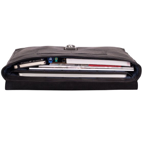 Leonhard Heyden Bergamo Cartella in pelle 37 cm Scomparto per computer portatile