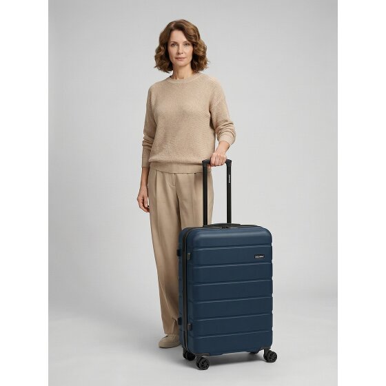 Saxoline Miami 4 ruote Carrello M 65 cm espandibile