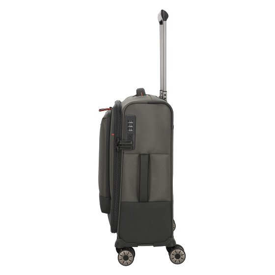 Travelite Crosslite 4 ruote Carrello della cabina S 55 cm Scomparto per laptop