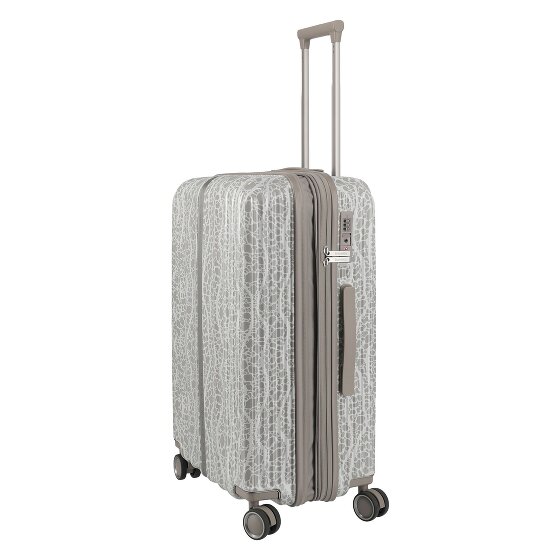 Travelite Lascana Edition 4 ruote Carrello M 65 cm con piega di espansione
