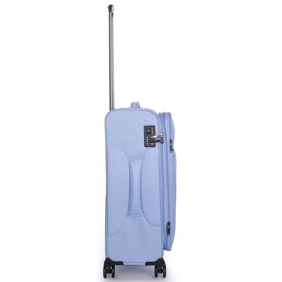 Stratic Stratic Light + 4 ruote Carrello 68 cm con piega di espansione