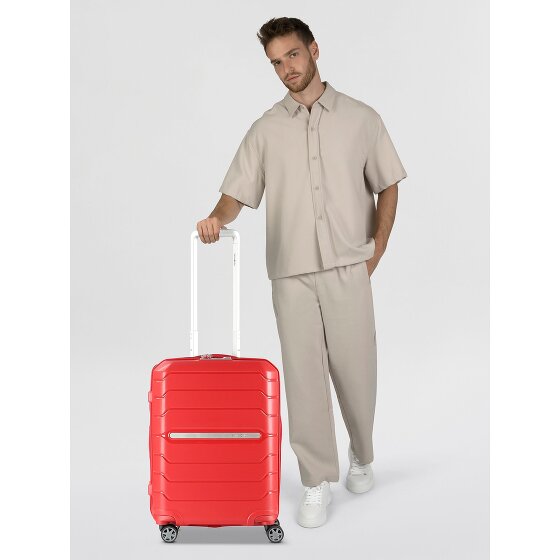 Samsonite Flux 4 ruote Carrello della cabina 55 cm con piega di espansione
