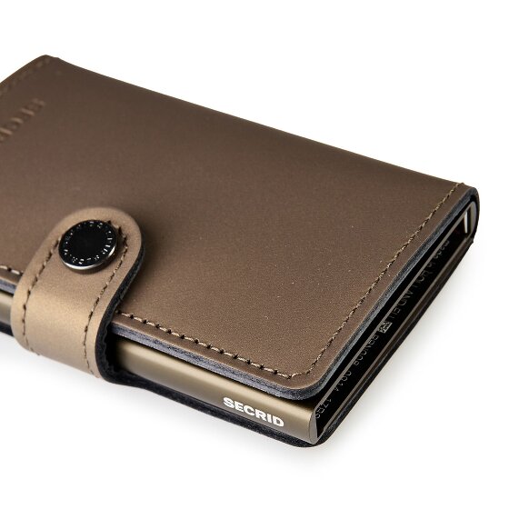Secrid Miniwallet Custodia per carta di credito Protezione RFID Pelle 10 cm
