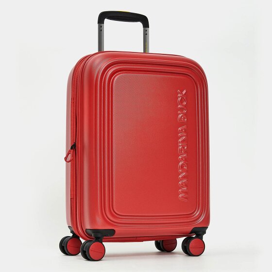 Mandarina Duck Logoduck Carrello cabina a 4 ruote 55 cm