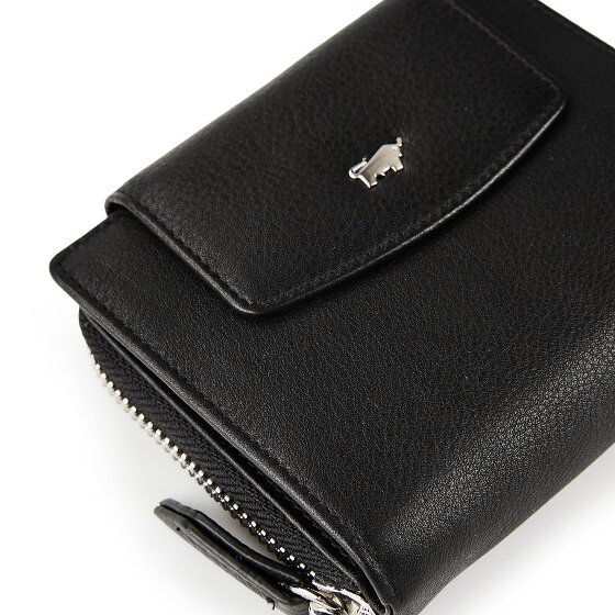 Braun Büffel Joy Portafoglio Protezione RFID Pelle 12 cm