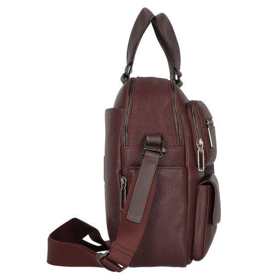 Piquadro Ronnie Cartella in pelle 43 cm Scomparto per laptop