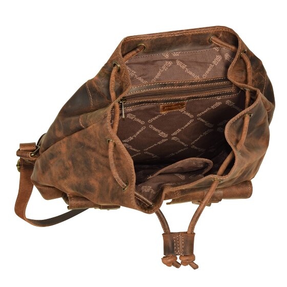 Greenland Nature Zaino classico in pelle 37 cm