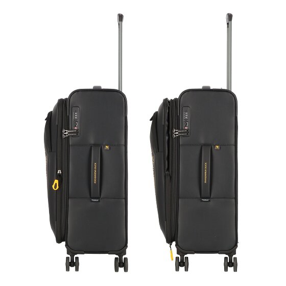 Mandarina Duck Eco Coated 4 ruote Carrello M 67 cm