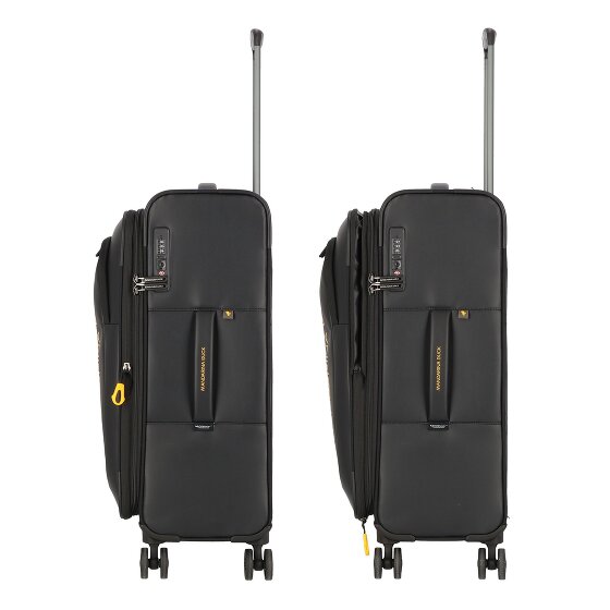 Mandarina Duck Eco Coated 4 ruote Carrello M 67 cm