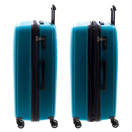 Gladiator 1700 4 ruote Carrello 74 cm con piega di espansione