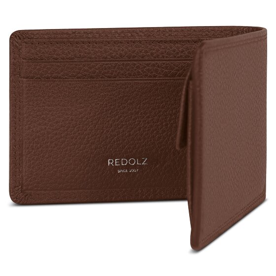 Redolz Leather Essentials QF portafoglio piccolo RFID in pelle 10,5 cm