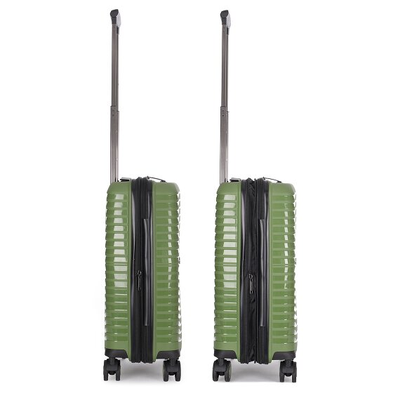 Stratic Bright+ 4 ruote Carrello della cabina S 56 cm con piega di espansione