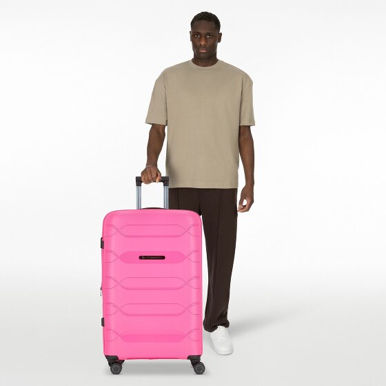 Polestream Strz by Asteroid 4 ruote Carrello L 74 cm con piega di espansione