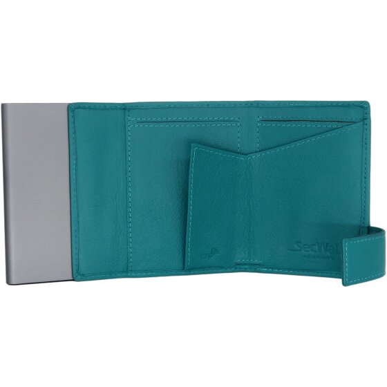 SecWal SecWal 2 Custodia per carte di credito Portafoglio RFID in pelle 9 cm