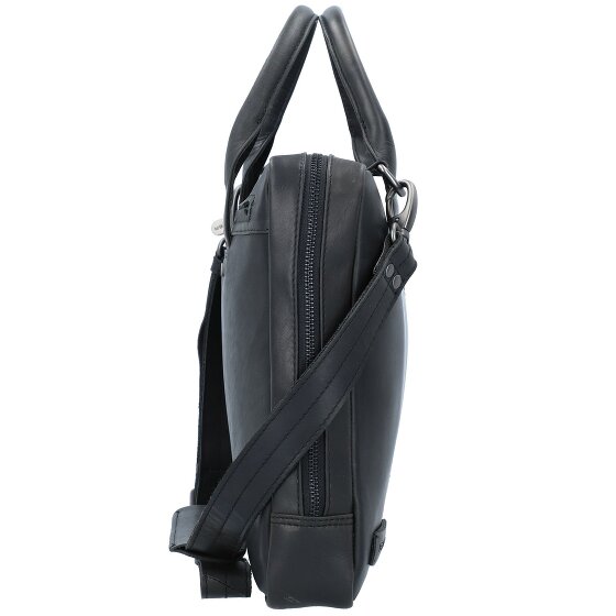 Plevier Navigator Tacan Valigetta Pelle 36 cm Scomparto per laptop