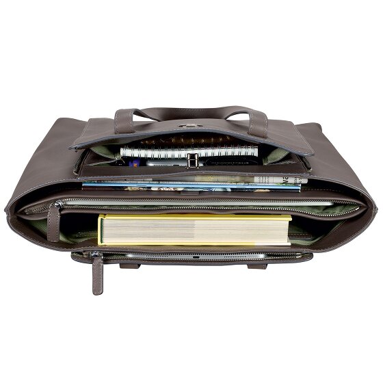 Leonhard Heyden Nizza Borsa shopper Pelle 40 cm