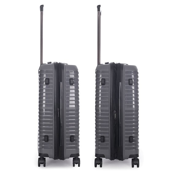 Stratic Bright+ 4 ruote Carrello M 66 cm con piega di espansione
