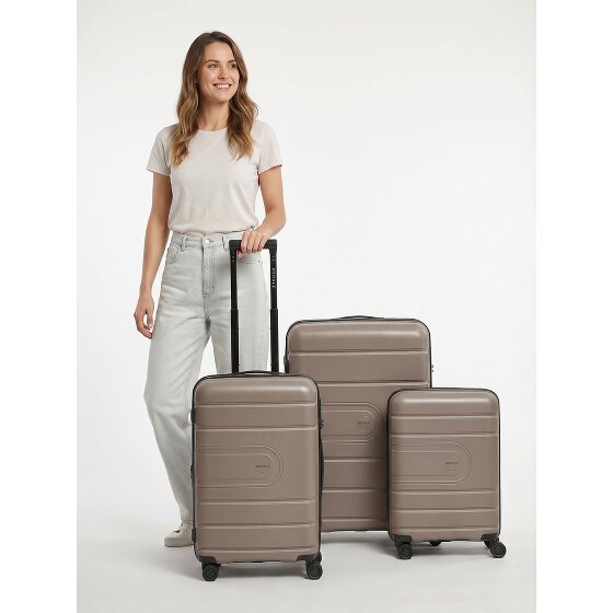 Redolz Essentials 11 4 ruote Set di valigie 3 pezzi espandibile