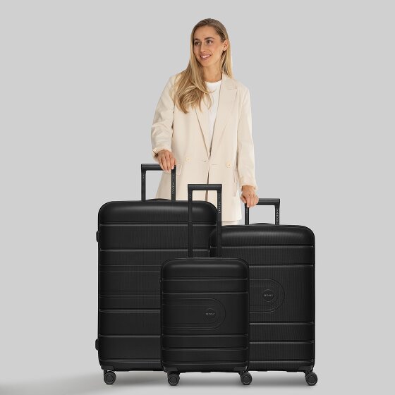 Redolz Essentials 11 4 ruote Set di valigie 3 pezzi con piega di espansione