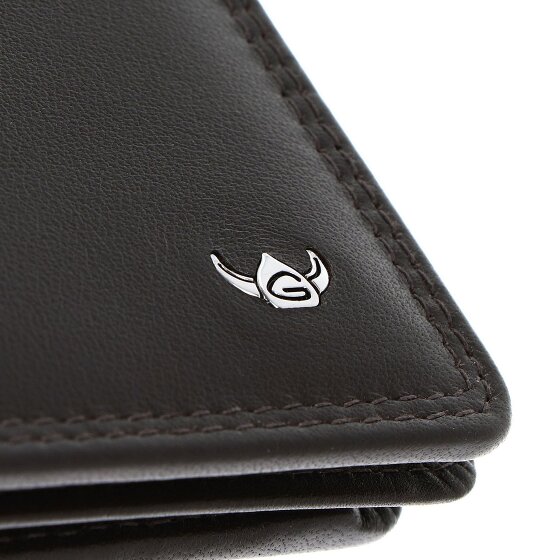 Golden Head Polo Portafoglio Protezione RFID Vera Pelle 10 cm