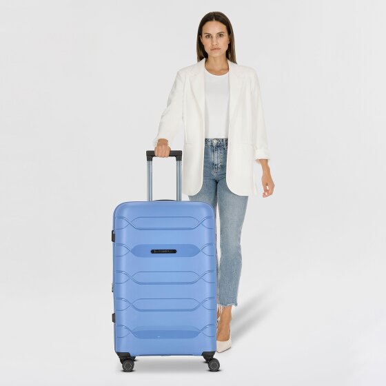 Polestream Strz by Asteroid 4 ruote Carrello L 74 cm con piega di espansione