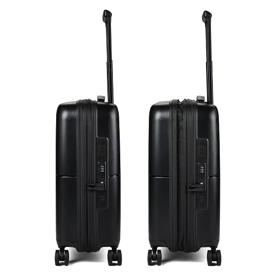 American Tourister Dashpop 4 ruote Carrello della cabina 55 cm con piega di espansione